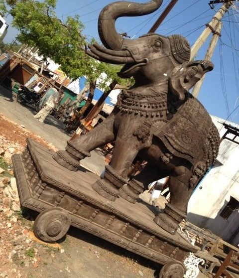 Exploring antique stores in Pondicherry