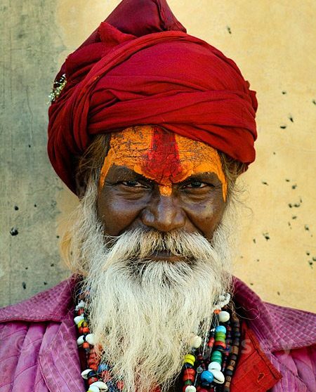 Portrait of a Sadhu