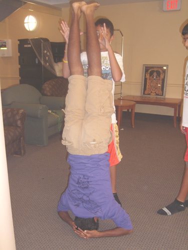 Classes, Clay Ganeshas & Skits (youth camp)