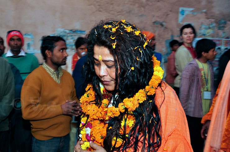 Women monks in Hinduism at the Kumbha Mela in Hardwar
