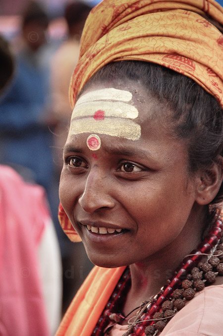 Women monks in Hinduism at the Kumbha Mela in Hardwar
