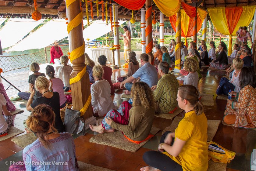46 pilgrims from all around the world gather for Enstasy in Kerala for a live changing journey.