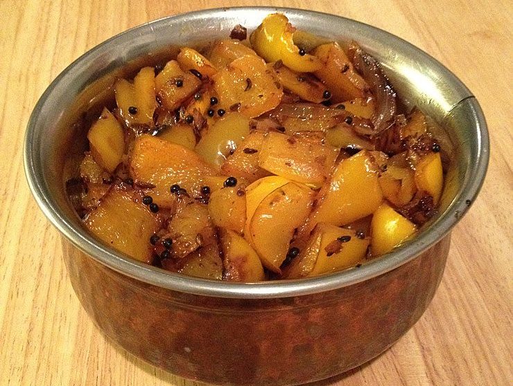 Buttered Capsicum