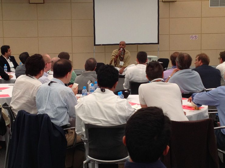 With the Entrepreneurs’ Organization in Bahrain