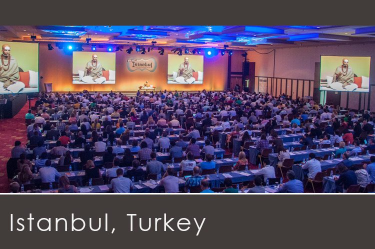 Presenting to the Entrepreneurs' Organization in Istanbul, Turkey.