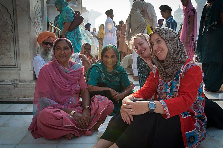 Diwali Morning at the Golden Temple