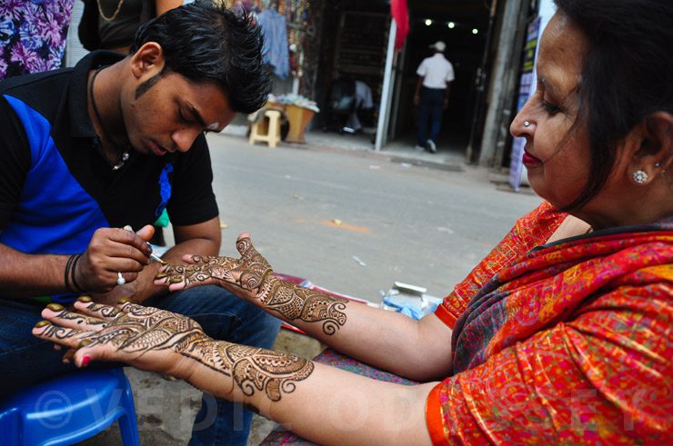 Dad loves my Indian tattoo