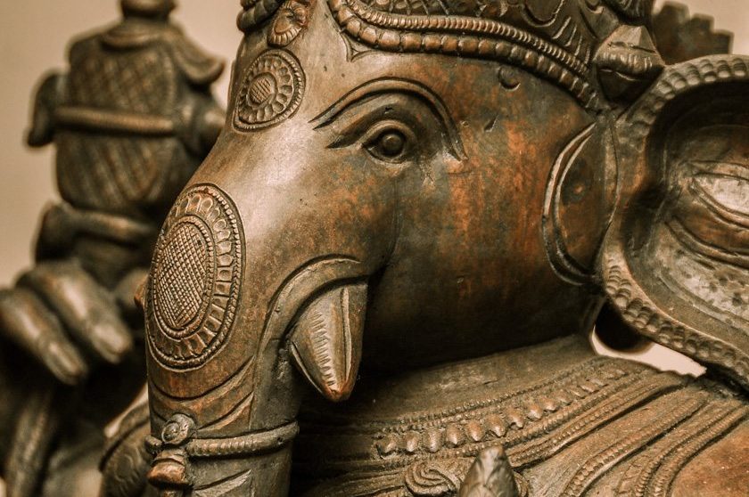 Hindus winter solstice celebration of Ganesha