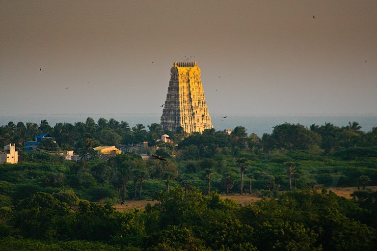 An island’s majestic temple