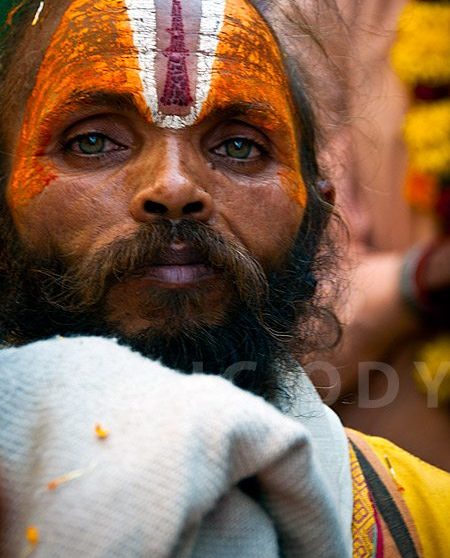 Sadhus at the Pushkar Fair parade